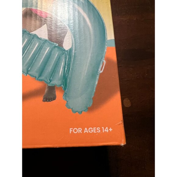 Funsicle Chill-Out Chair Inflatable Lounger Supports Up To 220 lbs New in Box - Picture 3 of 5